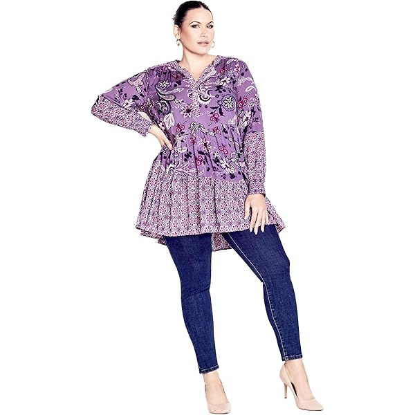 チュニック uhr Dot Volume Tunic Beyond Travel Tunic Coordinate Set - Bridal Rose | Boston Proper