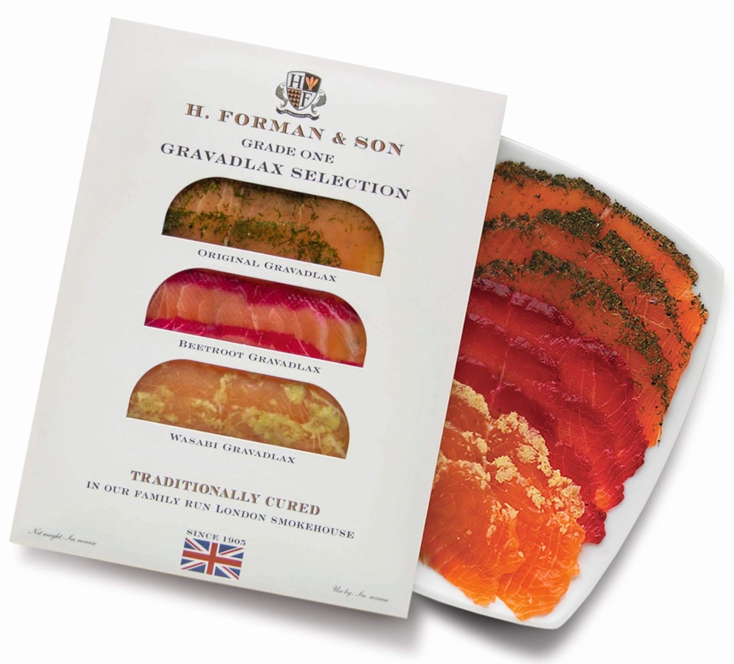 Forman & Field Mixed Selection Pack Gravadlax Salmon, 180g