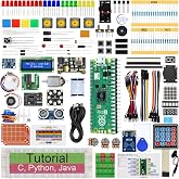 Freenove Ultimate Starter Kit for Raspberry Pi Pico 2 (Included), Dual Arm Cortex-M33 and Dual Hazard3 RISC-V Microcontroller, 767-Page Detailed Tutorial, 224 Items, 119 Projects, Python C Java Code