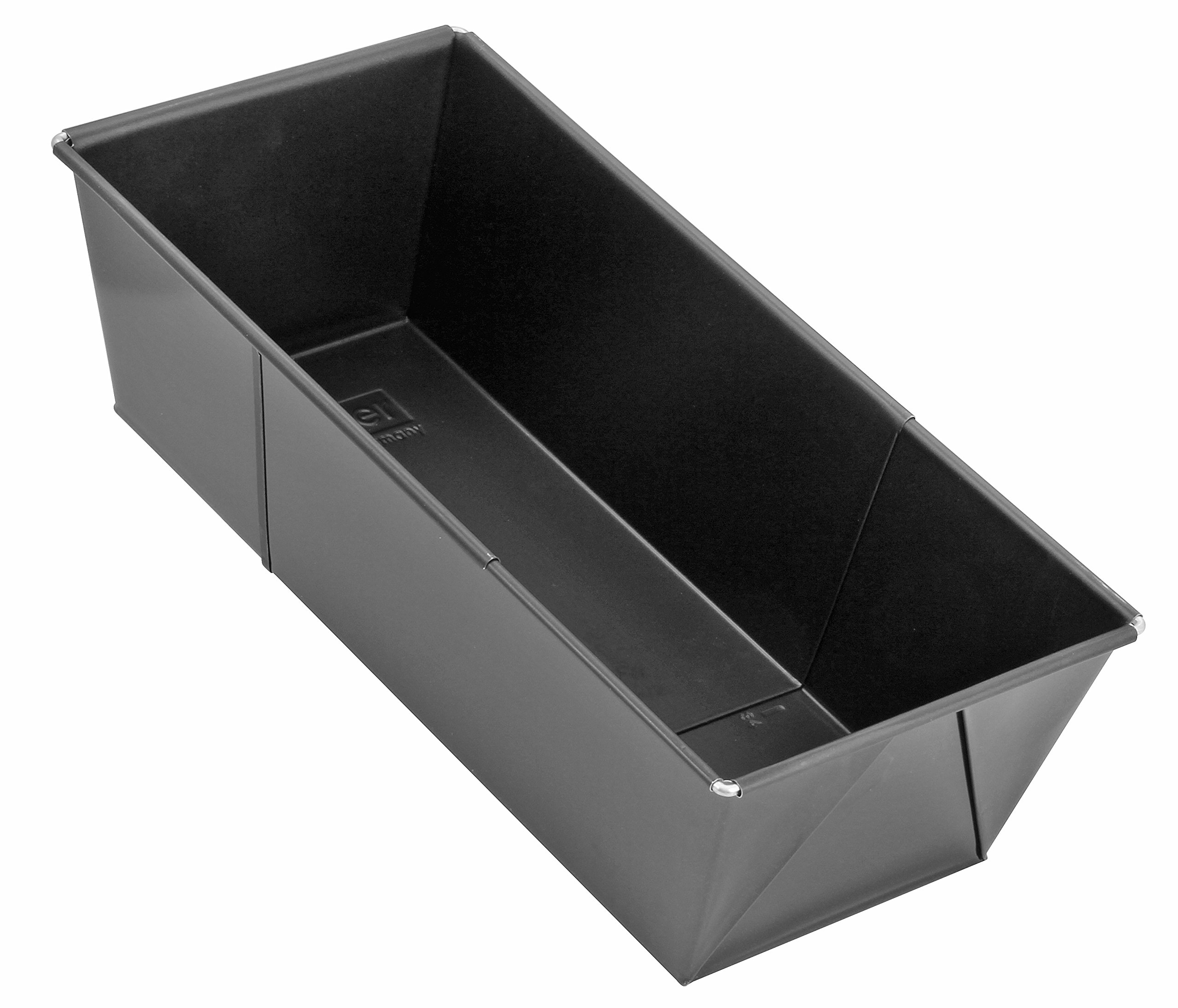 Zenker Pure 3974 Universal Bread Baking Tin Extendible 28-40 cm Non-Stick Coating Baking Mould (Colour: Black), Quantity 1 Pc