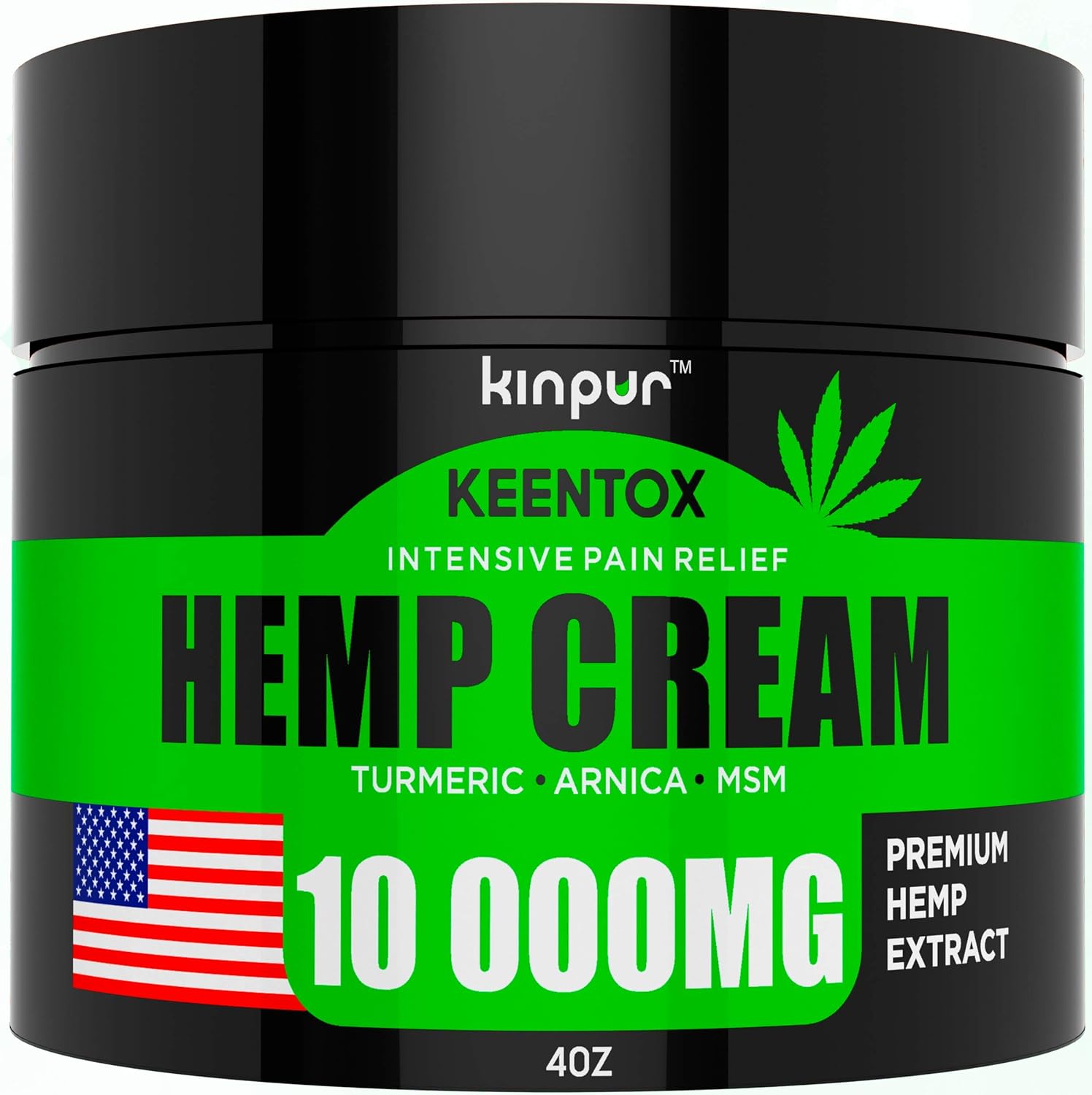 Hemp Cream Pain 10000MG Relief Recover Arthritis Muscle Strain Stiff