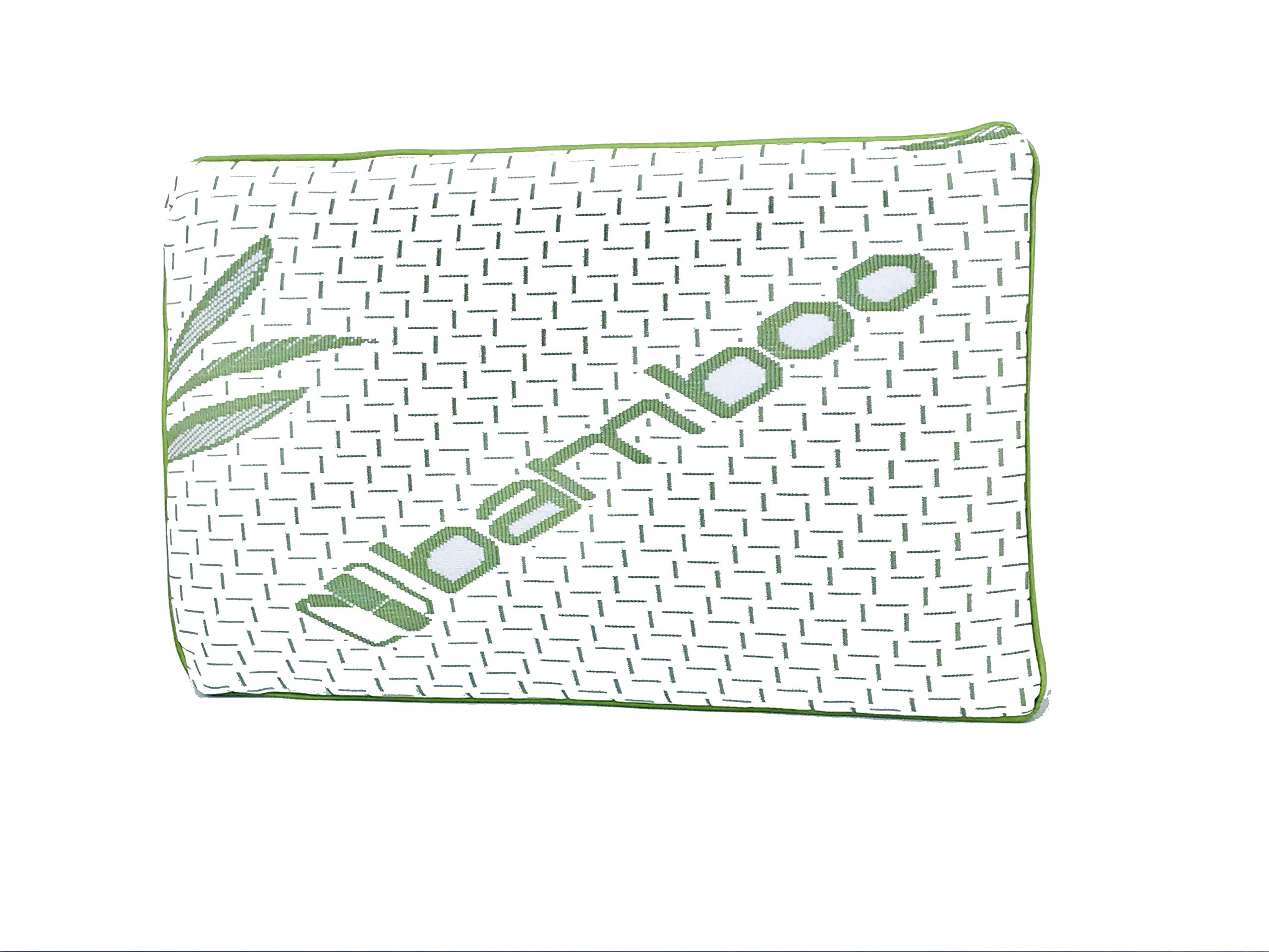 Kids Bamboo Memory Foam Cot Pillow Breathable Anti Allergenic Memory Foam Pillow with Removable Bamboo Cover 25cm X 40cm