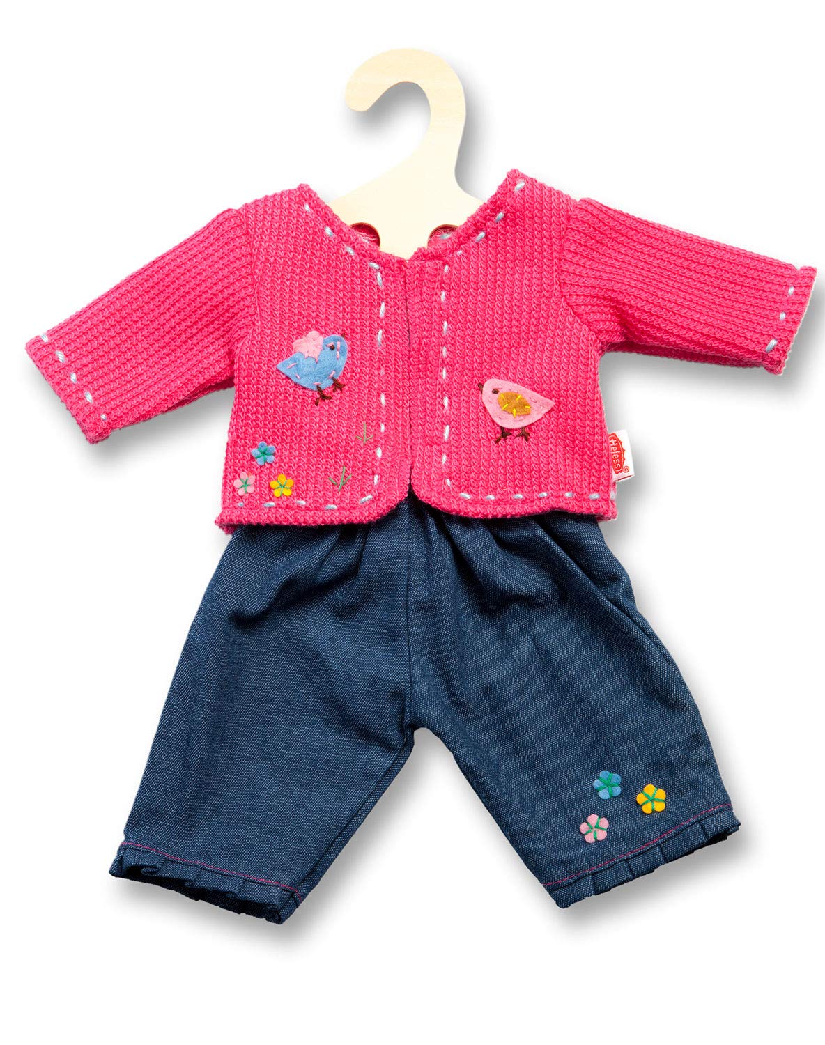 Heless 1504Heless jacket with jeans for little doll, assorted colors
