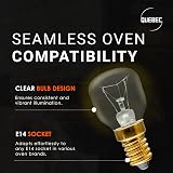 Quebec 2 Pack Philips Oven Light 40W E14 SES 300°C Universal Compatibility view 2