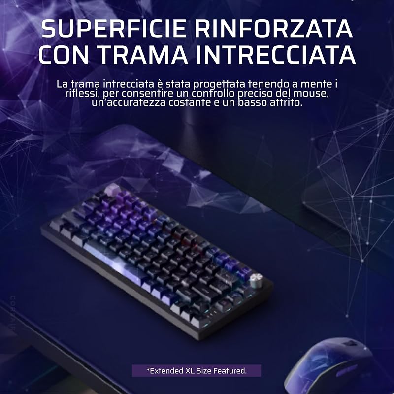 MM300 L Anti-Fray Tessuto Tappetino Per Mouse Da Gioco – Sci-Fi
