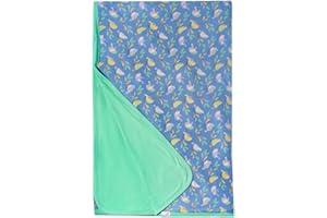 Copper Pearl Jumbo 3-Layer Baby Blanket: Soft Baby Quilts for Boys and Girls | Breathable, Cozy, Toddler Blanket | Baby Quilt for Newborns | 46x46 Premium Polyester/Rayon | Birdie