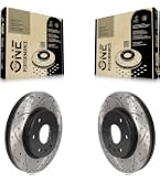 thumbnail image 2 of AutoShack Front Brake Rotor Kit For Jeep Wrangler JK (2007-2018) 3.6L & 3.8L V6 - Set Of 2 2 of 13