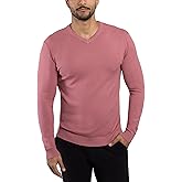 X RAY Mens V Neck Sweater, Basic Slim Fit Pullover, V-Neck Dress Sweater for Men Fall Winter (Available in Big & Tall)
