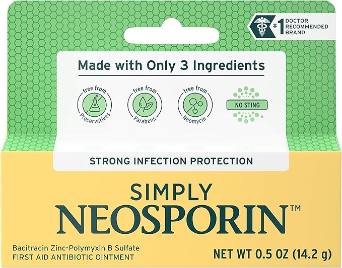 Simply Neosporin Formula 3Ingredient First Aid Antibiotic