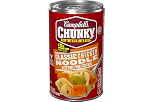 CAMPBELL’S CHUNKY Campbell's Chunky Classic Chicken Noodle Soup, 18.6 oz Can