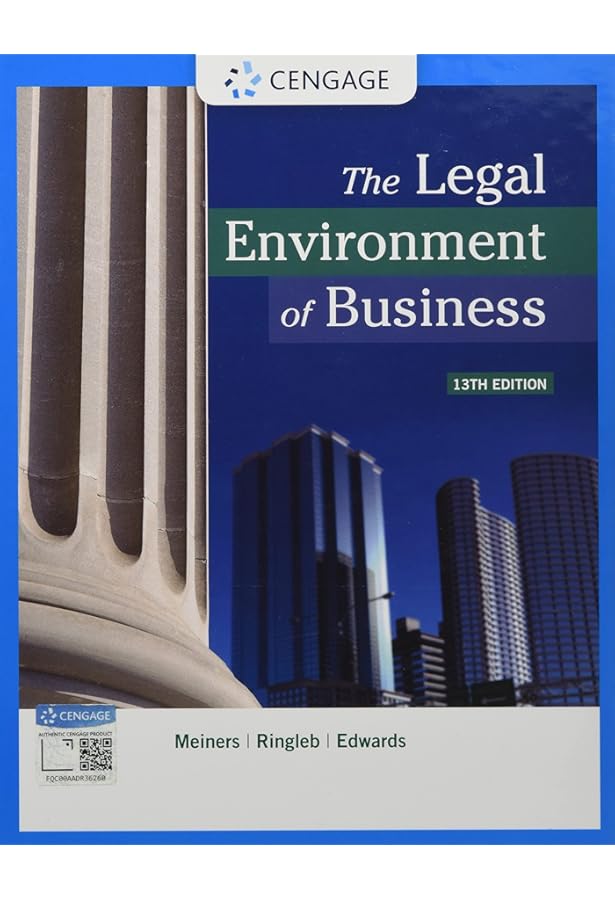 The Legal Environment of Business (MindTap Course List