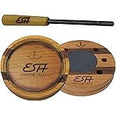 ESH Turkey Pot Calls – Realistic Friction Turkey Calls for Hunting – Easy-Use, High-Volume Pot Calls for Beginners & Pros