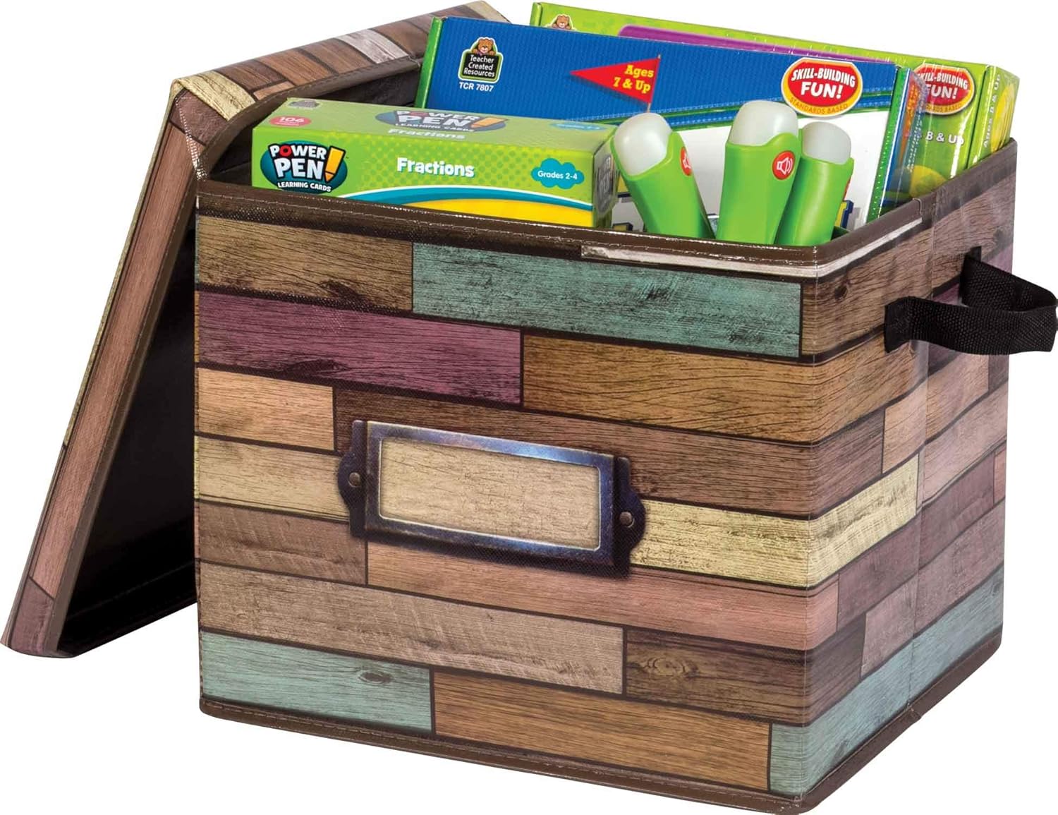 reclaimed wood toy box