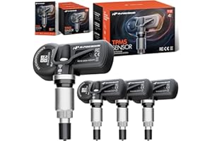 A-Premium 4PCS Pre-Programmed TPMS Sensor Tire Pressure Monitoring Sensor - Compatible with Chevy, GMC, Cadillac & Buick - Camaro, Cruze, Malibu, Silverado, Sierra, Terrain, Yukon, Lacrosse - 433MHz