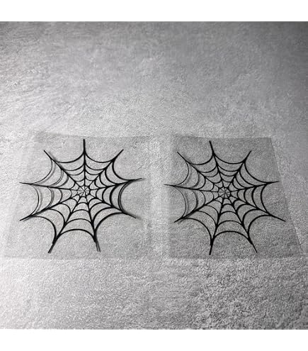 Flexible Ferrous Material Rosie Decals Spider Web Vinyl Decal - 20 Inch ...