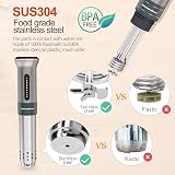 KitchenBoss Sous Vide Cooker 1100W Ultra-Quiet Stainless Steel G300 view 3
