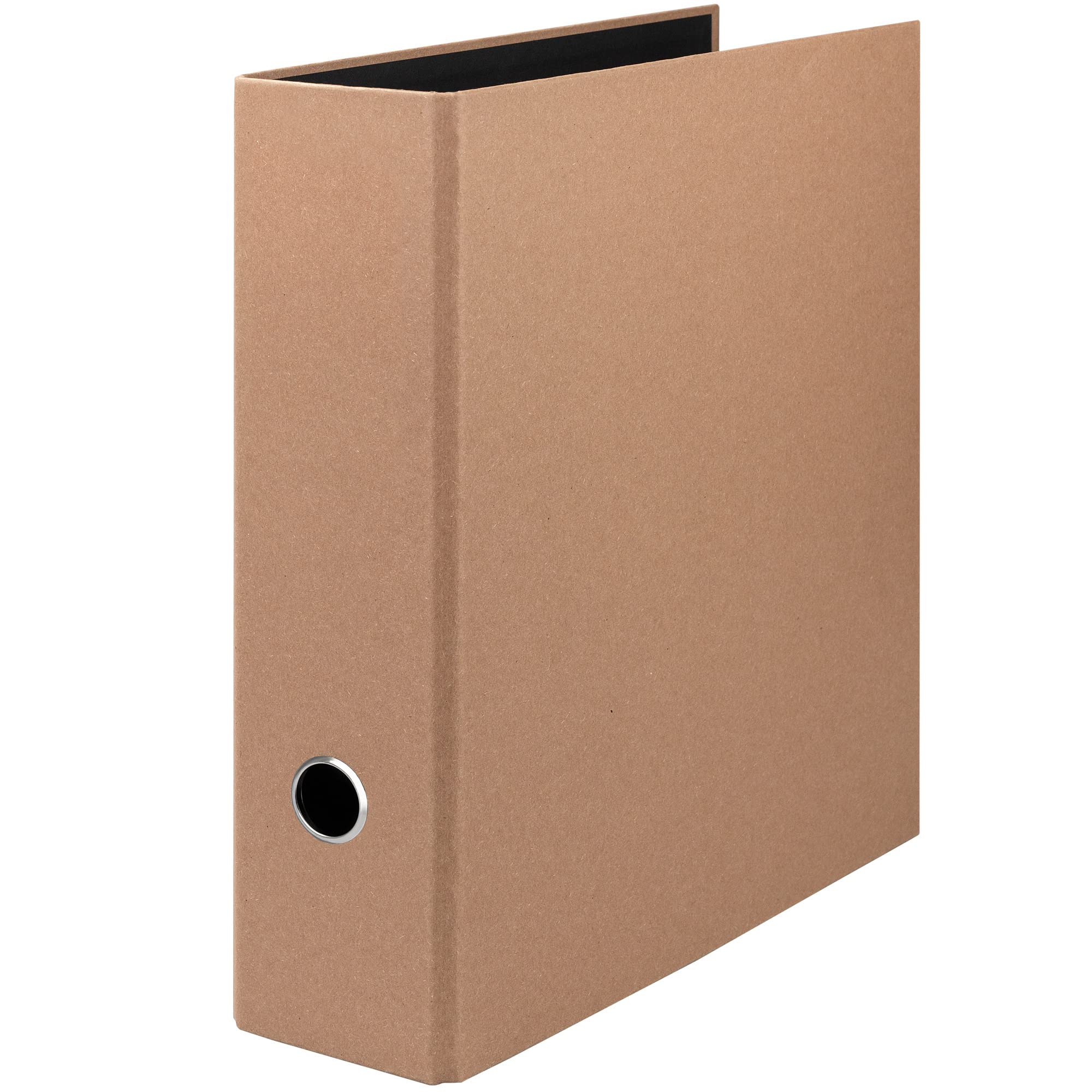 Rössler Papier 1317452620 - S.O.H.O. Map DIN A4 met hefboommechanisme, rugbreedte 85 mm, kraft, 1 stuk