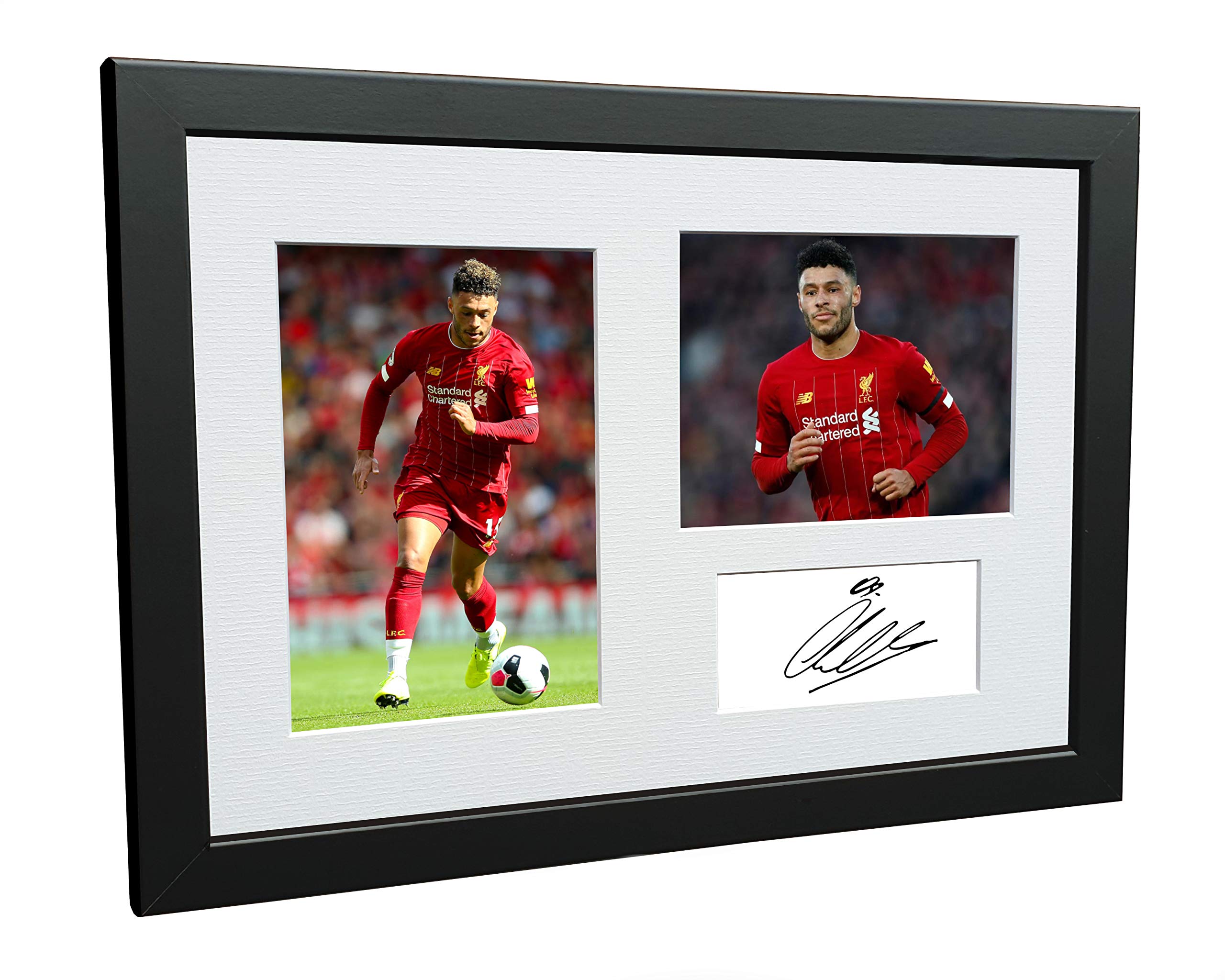 Kitbags & Lockers Alex Oxlade-Chamberlain 12x8 A4 Signed Liverpool Autographed Photo Photograph Picture Frame Soccer Gift