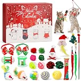 Mity rain Cat Advent Calendar 2026 | 24 Days of Surprises, Christmas Cat Toys with Cat Bowies, Bells, Mice, Catnip, Feather Toys, Xmas Fun Gifts for Cats Lovers
