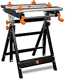 Keter 21.65 x 33.46 x 29.7 in. Folding Compact Workbench