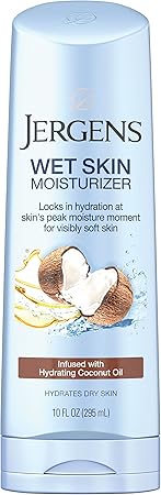 moisturize on wet skin