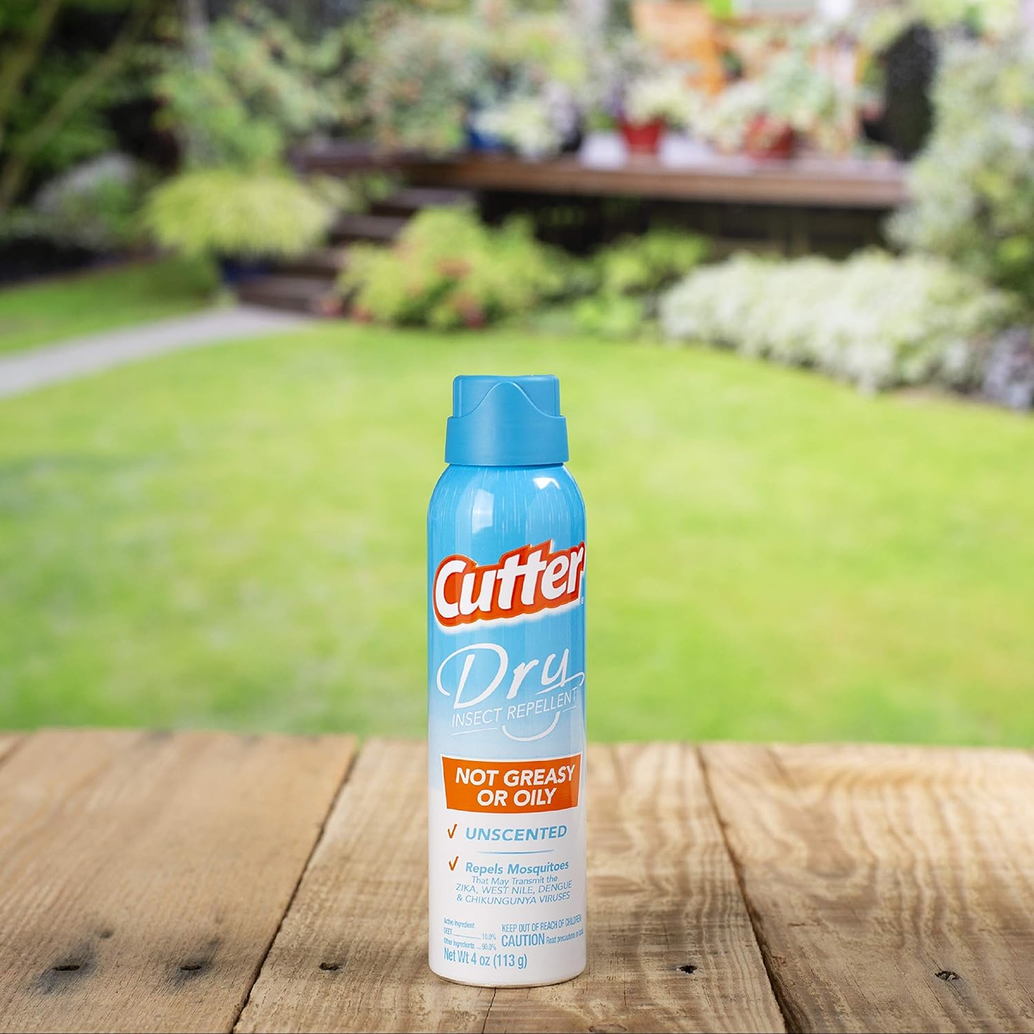 SPECTRUM BRANDS 96058 Cutter Dry Insect Repellent, Aerosol, 4-Ounce, Natural: Garden & Outdoor