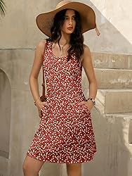 LUXVEER Summer Dresses for Women 2025 Floral