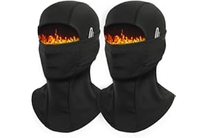 GL GLENSLAVE Cold Weather Balaclava for Men Women, Windproof Scarf Mask Winter Thermal Face Mask, Ski Mask for Outdoor Sports