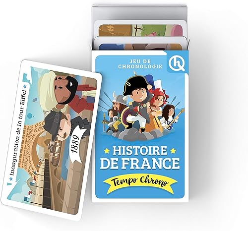 Download Tempo Chrono Histoire de France: Jeu de chronologie 7 ans et + PDF