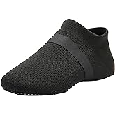 SANGEESON Slip-on Jazz Shoes for Women and Men's Lightweight Breathable Dance Shoes