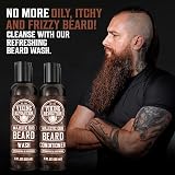 Viking Revolution Beard Shampoo & Conditioner Set - Argan Jojoba Oil - Majestic view 3