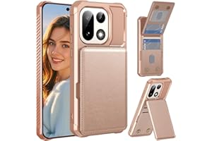 Ephoou for Oneplus 15 Wallet Case with 4 Card Holder Kickstand for Women Men, PU Leather Flip Folio Shockproof Protective Cov