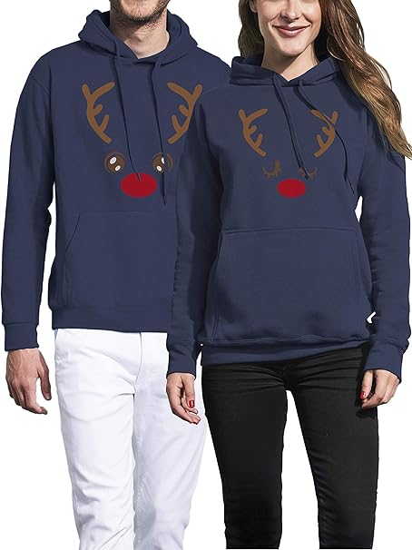 sudaderas para parejas de navidad
