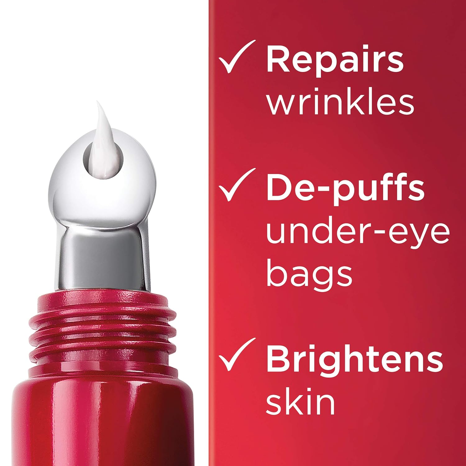 Anti-Aging Eye Cream by L'Oreal Paris, Revitalift Triple Power Under Eye Treatment, with Pro Retinol, Hyaluronic Acid & Vitamin C to reduce wrinkles, de-puff and brighten skin, 0.5 fl. oz.: Beauty