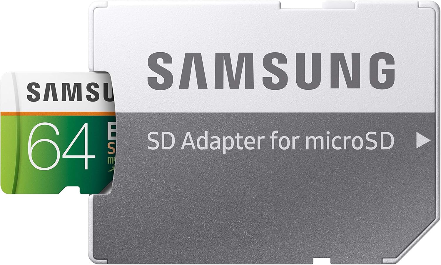 SAMSUNG EVO Select 64GB microSDXC UHS-I U1 100MB/s Full HD & 4K UHD Memory Card with Adapter (MB-ME64HA): Computers & Accessories