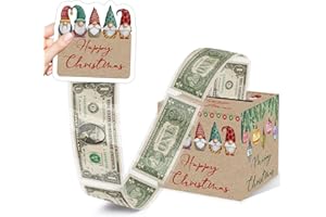 BirtDerr Christmas Surprising Gifts - Money Box for Cash, Pull Box, Gift Boxes, Money Holder, Decorations