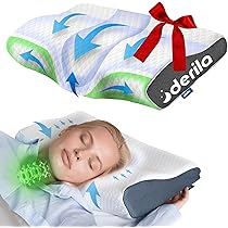 Derila King Size Memory Foam Cervical Pillow for All Sleepers