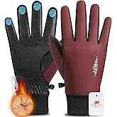rivmount Winter Gloves 3M Warm Cold Weather Ski Snow for Men Women, Thermal Waterproof Touchscreen Windproof, Suitable for Running, Driving, Cycling, Hiking, Outdoor Sports, Daily Work
