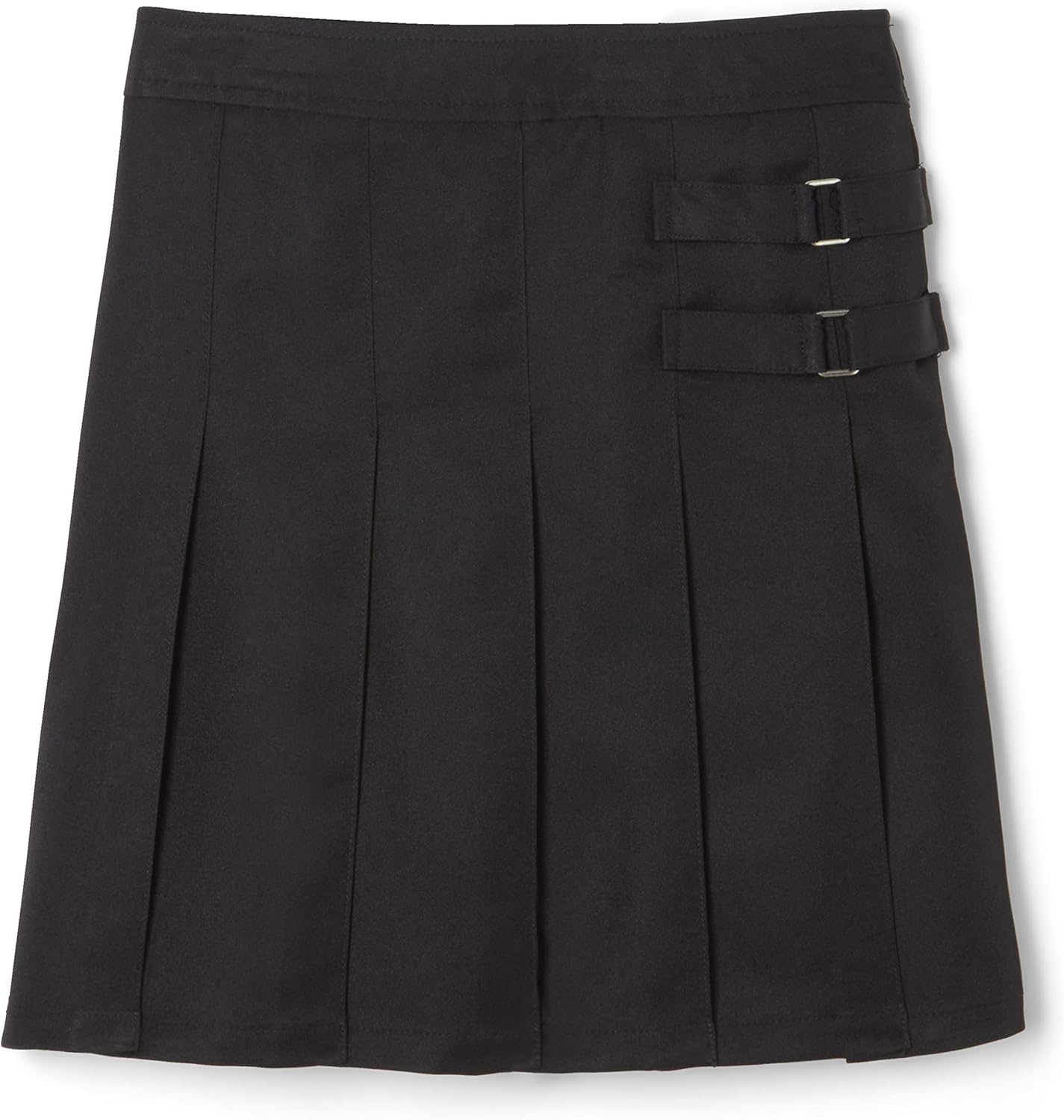 French Toast Girls' Two-Tab Pleated Scooter Skirt: Clothing