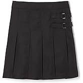 French Toast Girls Adjustable Waist Pleated-Front Two-tab Scooter