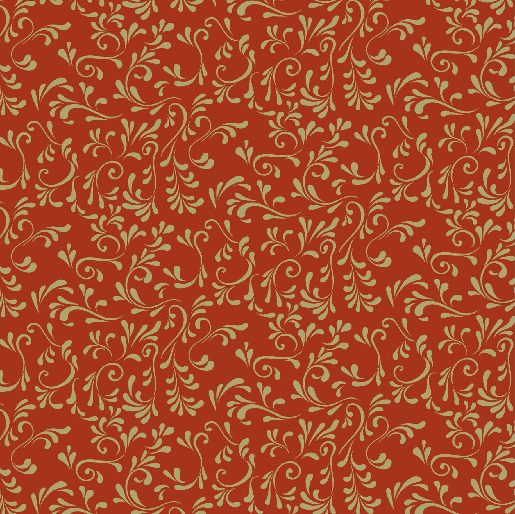 Heyda Heyda 204875530 Folding Sheets Roma 20 x 20 cm Red/Gold