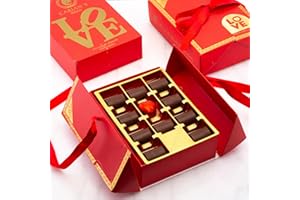 CARIAN'S BISTRO CARIANS Valentine's Day Chocolate Gift Box, Milky Dubai Chocolate Crispy Kunafa and Pistachio, Individually Wrapped Chocolate, Box of Love, Valantine's Dubai Chocolate Gift Box, Anniversary, Galentine's Day Gifts