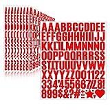 Llewyn 970 Pcs 10 Sheets Letter Stickers,Self
