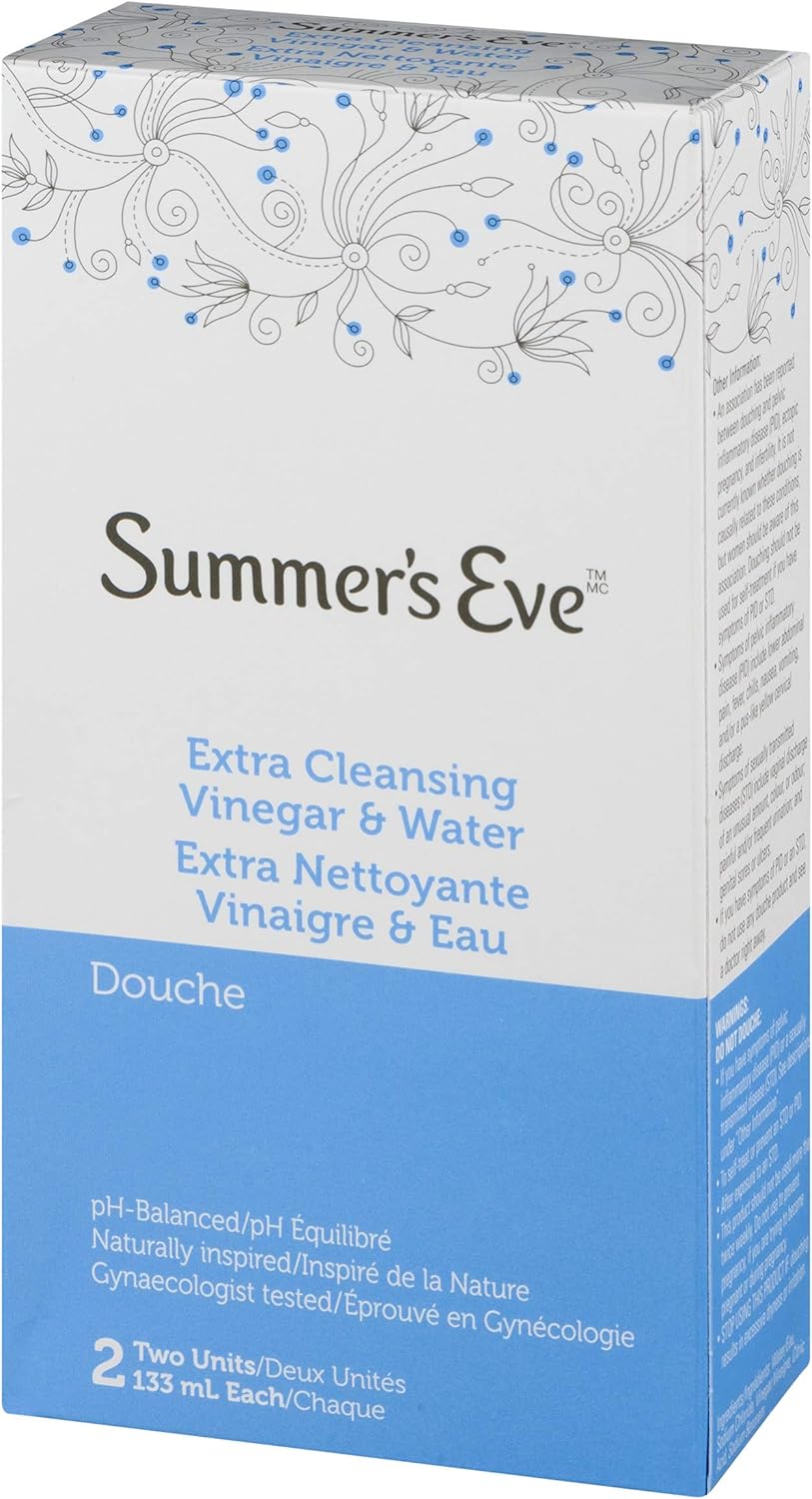 Summer's Eve Extra Cleansing Vinegar & Water Douche, 9 Fl Oz : Beauty