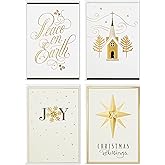 Image Arts Boxed Religious Christmas Cards Assortment, Peace on Earth (4 Designs, 24 Cards with Envelopes)