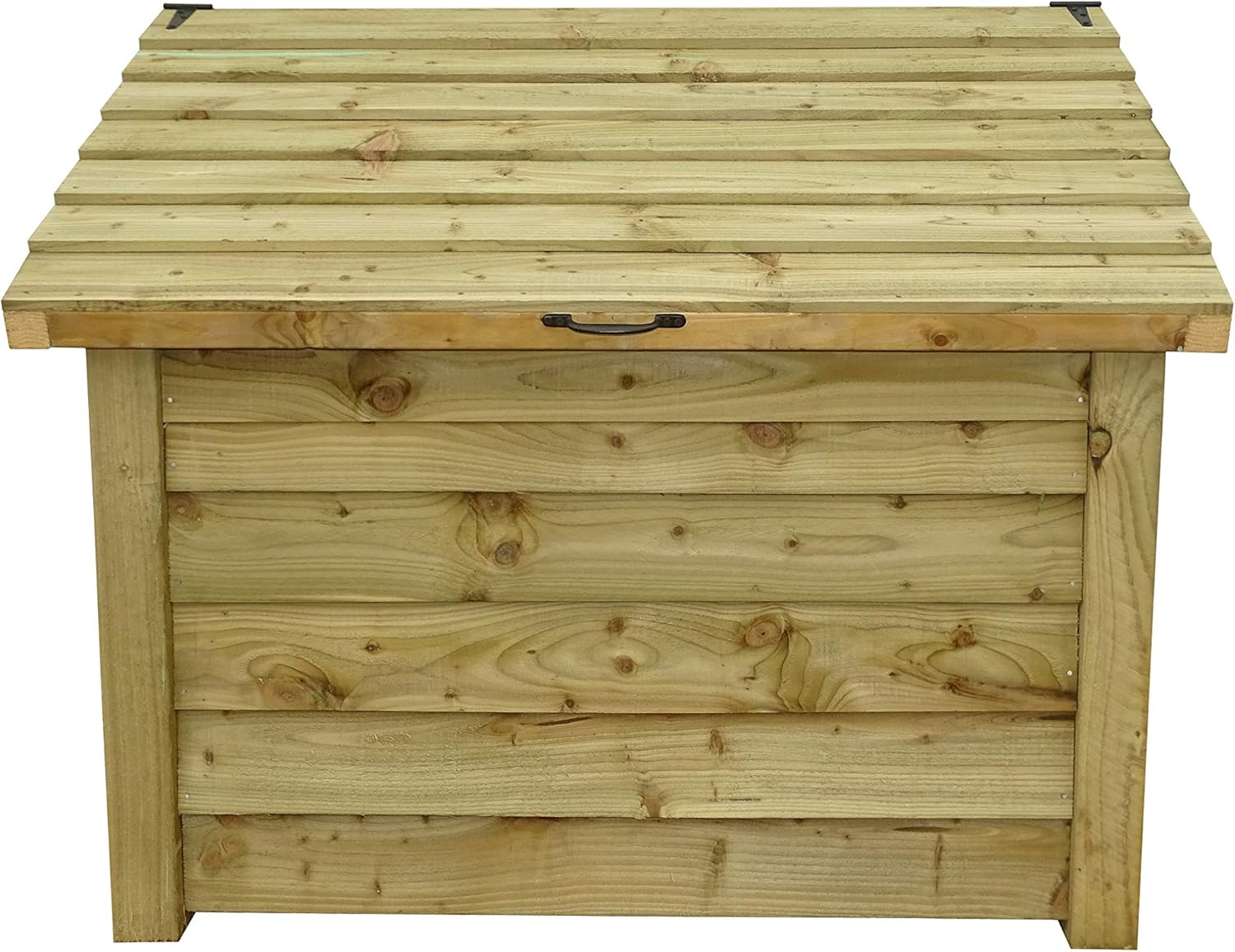 Arbor Garden Solutions Wooden Log Chest Storage (1.14 cubic meters