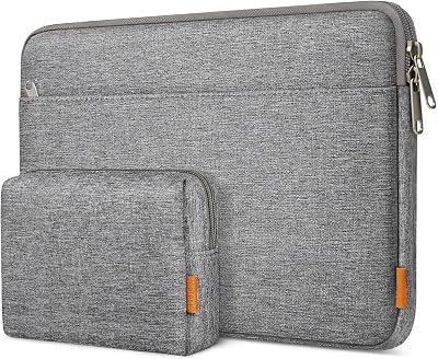 Housse de Protection 13.3 Pouces avec Poche, Gris