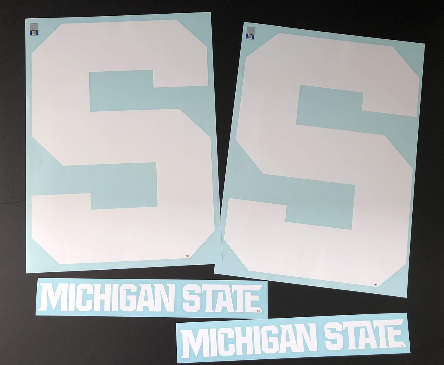 Fan Shop Nudge Printing Michigan State University Msu Spartans Sparty Corn Hole Bean Bag Toss Tailgate Game Xl Car Vinyl Stickers Decals Set Toys Game Room