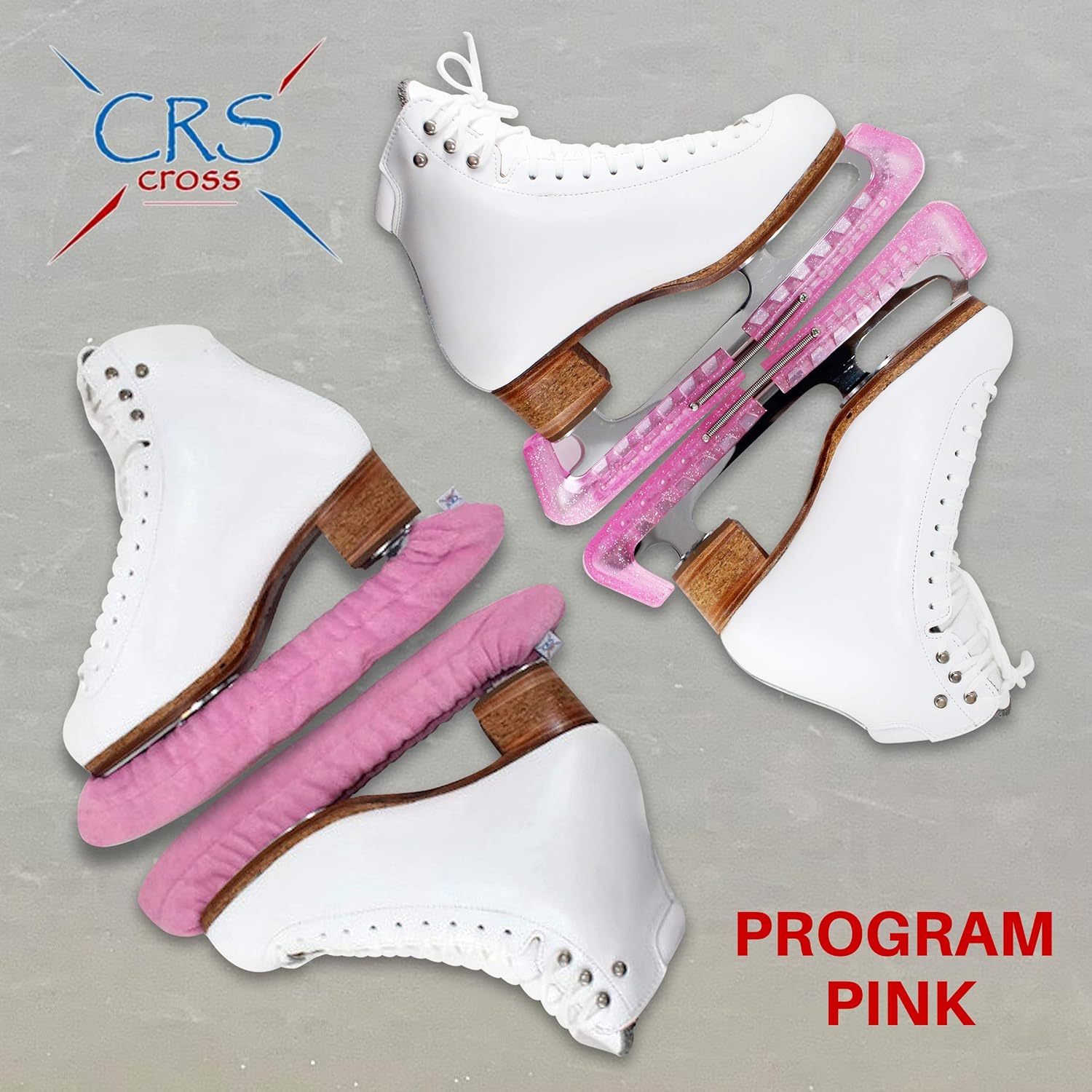 CRS Cross Skate Guards, Soakers & Towel Gift Set - Ice Skating Guards and Soft Skate Blade Covers for Figure Skating or Hockey : Sports & Outdoors