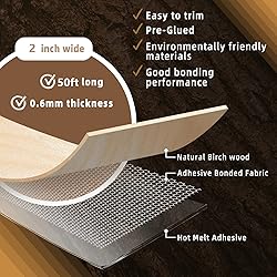 GSCIT Club Birch Edge Banding, 2 inch x 50ft roll